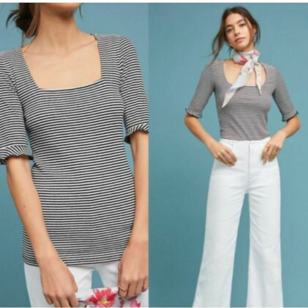 Anthropologie Portia top size L